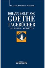 Johann Wolfgang Goethe: Tagebucher: Band IX,2 Kommentar (1823–1824)