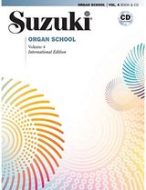 SUZUKI ORGAN SCHOOL 4 WITH CD