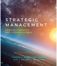 Strategic Management: Competitiveness and Globalisation