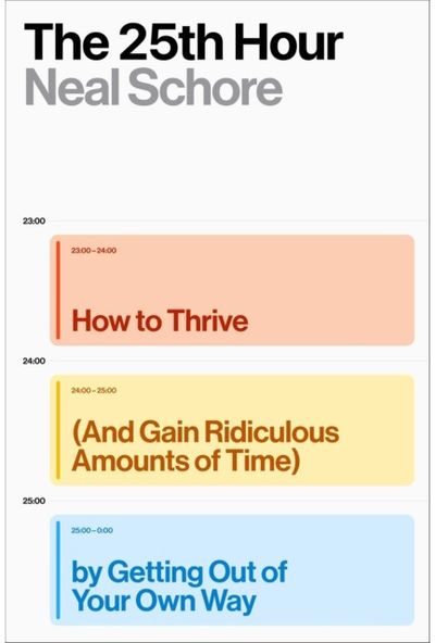 25th Hour: How to Thrive (And Gain Ridiculous Amounts of Time) by Getting Out of Your Own Way