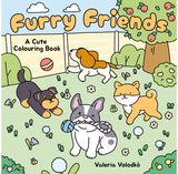 Furry Friends Cute Colouring Book