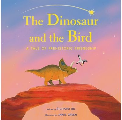 Dinosaur and the Bird: A Tale of Prehistoric Friendship