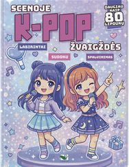 Scenoje K-POP žvaigždės. Daugiau kaip 80 lipdukų