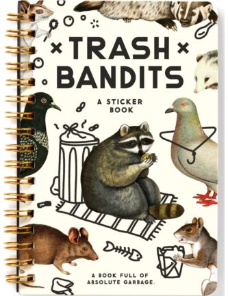 Trash Bandits Sticker Book
