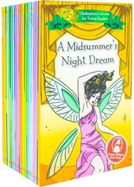 Shakespeares Stories for Young Readers 20 Books Set: Macbeth, A Midsummer's Night Dream, Hamlet, Romeo and Juliet, Othello, As You Like It, All's Well That Ends Well, King Lear