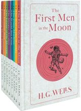 Complete H. G Wells 8 Books Hardback Collection Set: (The First Men on the Moon, The Island of Dr Moreau, The Invisible Man, The War of the Worlds and Other Short Stories)