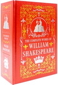Complete Works of William Shakespeare Deluxe Leather Bound Classic