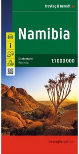 Namibia, Road Map 1:1m
