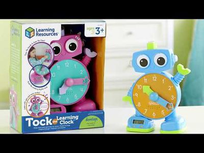 Mokomasis laikrodis Tock the Learning Clock™ (mėlynas)