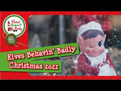 Elfas ELVES BEHAVIN' BADLY BOY ELF 30 cm