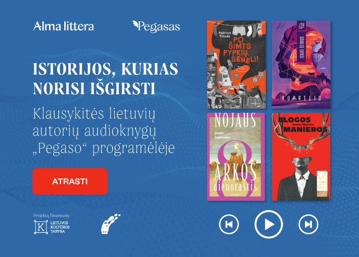 Knygas garsinantys aktoriai Juozas Gaižauskas ir Mantas Bendžius: paliekame laisvę tam, kuris klauso