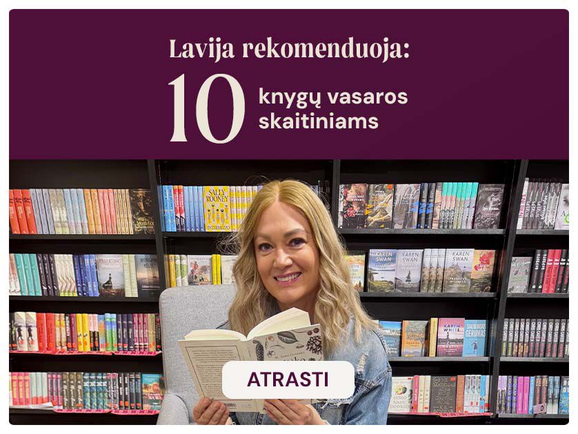 Lavija rekomenduoja 10 knygų vasaros skaitiniams