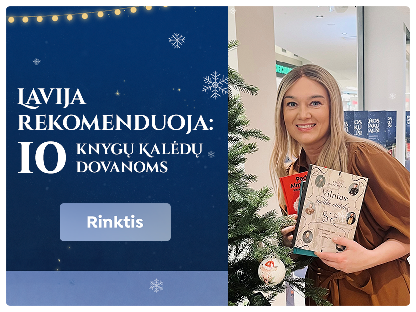 Lavija rekomenduoja 10 knygų Kalėdų dovanoms