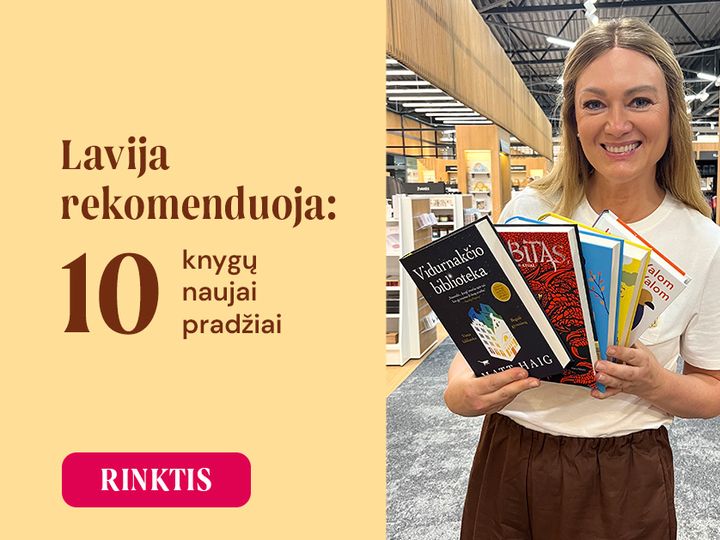 Lavija rekomenduoja knygas naujai pradžiai