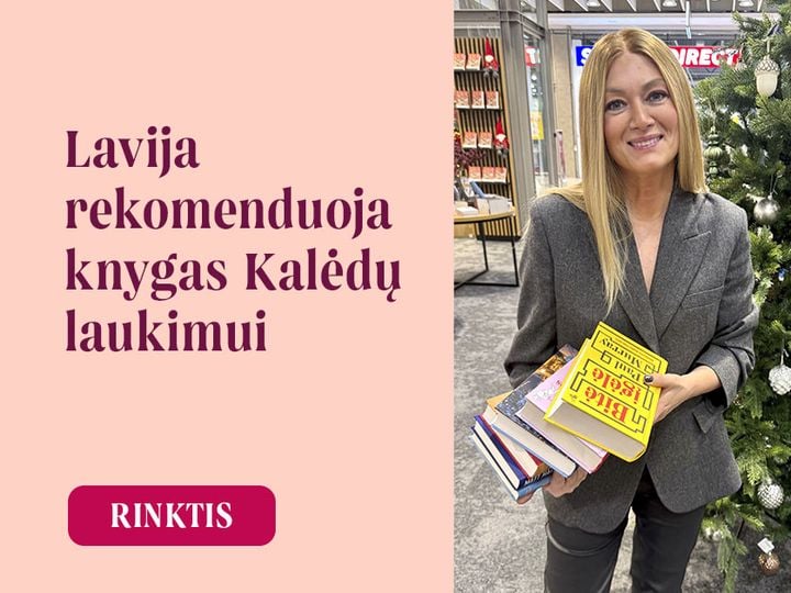 Lavija rekomenduoja knygas jaukiam švenčių laukimui