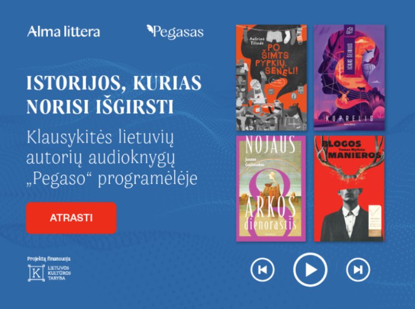 Knygas garsinantys aktoriai Juozas Gaižauskas ir Mantas Bendžius: paliekame laisvę tam, kuris klauso&nbsp;