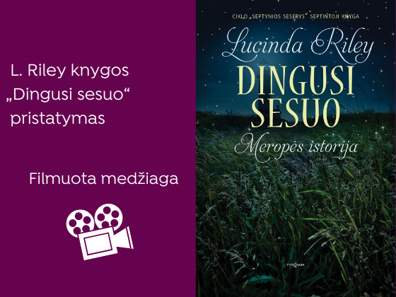 Pokalbis su romanų ciklo „Septynios seserys“ autore L. Riley