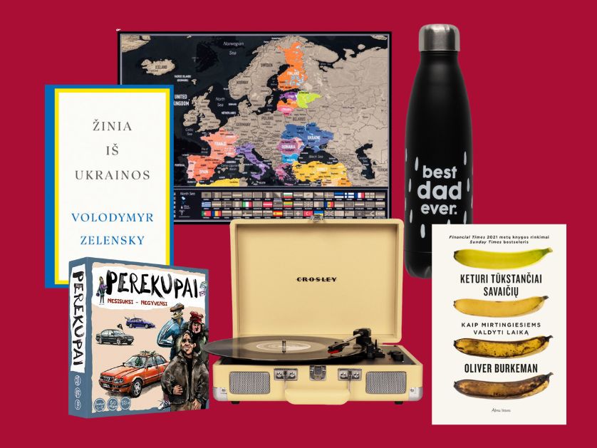 Dovanos Tėvo dienos proga: dalinamės idėjomis!