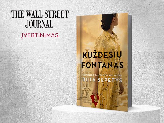 Istorinis romanas „Kuždesių fontanas“ pateko į geriausių 2019 m. knygų vaikams sąrašą