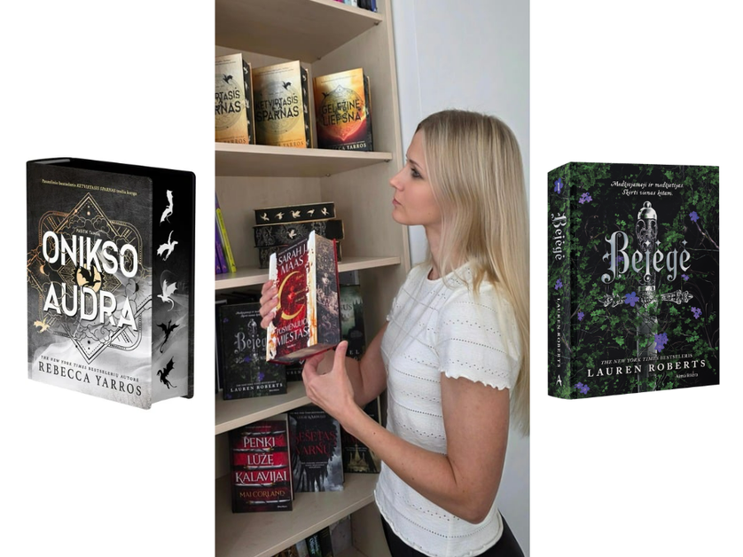 Kyla nauja romantasy literatūros banga – knygų, kuriose susiduria meilė ir fantazijų pasaulis