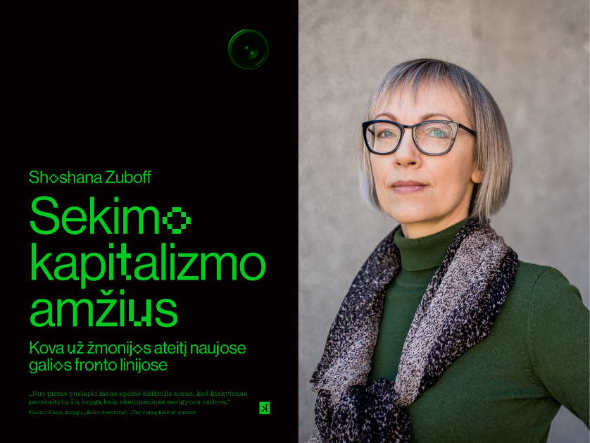 S. Trilupaitytė: „Prarandame savo žmogiškąją laisvę patys to nejausdami“ 