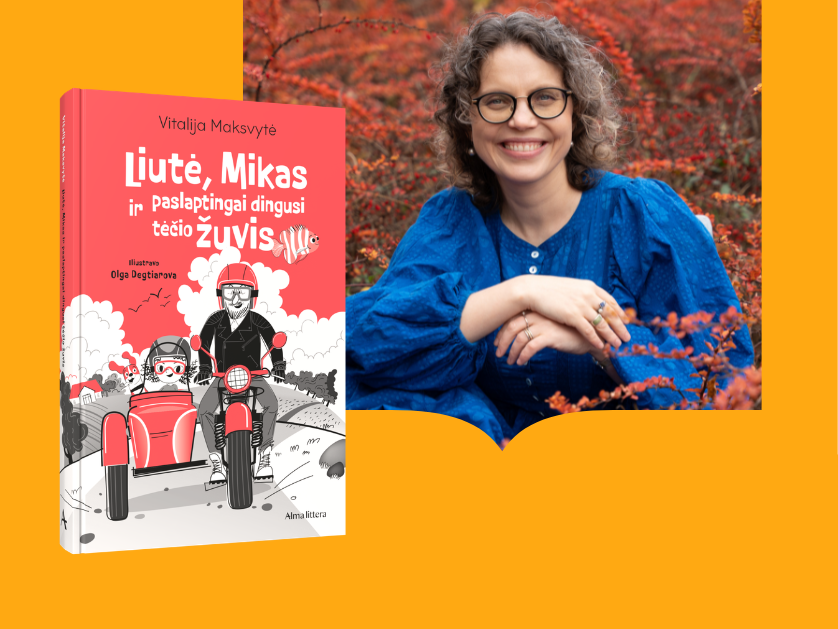 Knygą vaikams išleidusi poetė, rašytoja Vitalija Maksvytė: „Susikūriau sau senelį, kokio neturėjau“&nbsp;